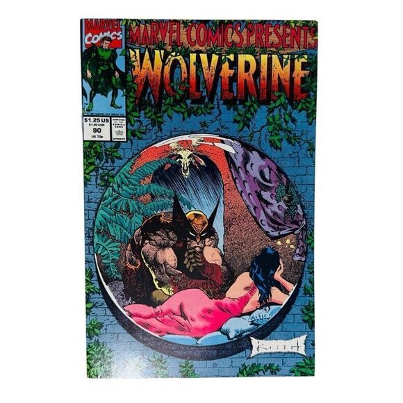 Marvel Comics Presents #90 1991 Ghost Rider, Cable, Wolverine VF+/NM - Picture 3 of 5